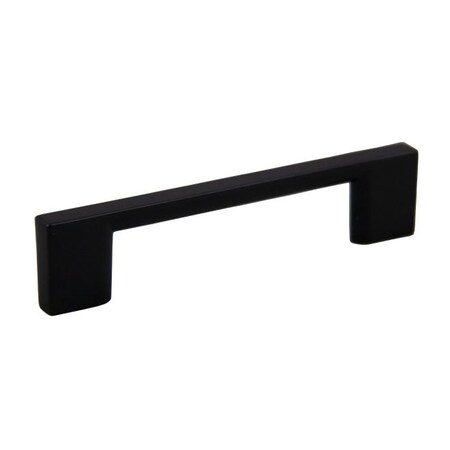 Crown 4-3/4" Miami Cabinet Pull with 3-3/4" Center to Center Matte Black Finish CHP80572BK